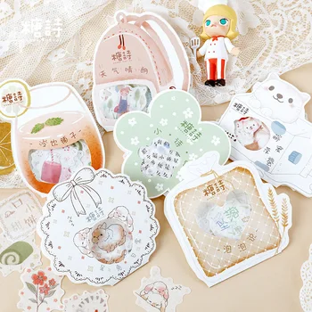 

Fragrant Kawaii Cold Drink Shop Decorative Stationery Stickers Scrapbooking DIY Diary Album Stick Lable