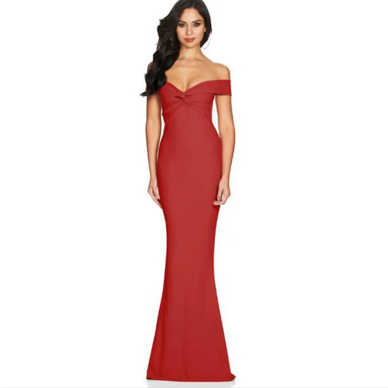 Bridesmaids Dresses for Women Boat Neck Ruffles Mermaid/Trumpet Backless Sexy Dress Elegant Vestidos Bridesmaid Dresses Bridesmaids Dresses for Women Boat Neck Ruffles Mermaid/Trumpet Backless Sexy Dress Elegant Vestidos Bridesmaid Dresses