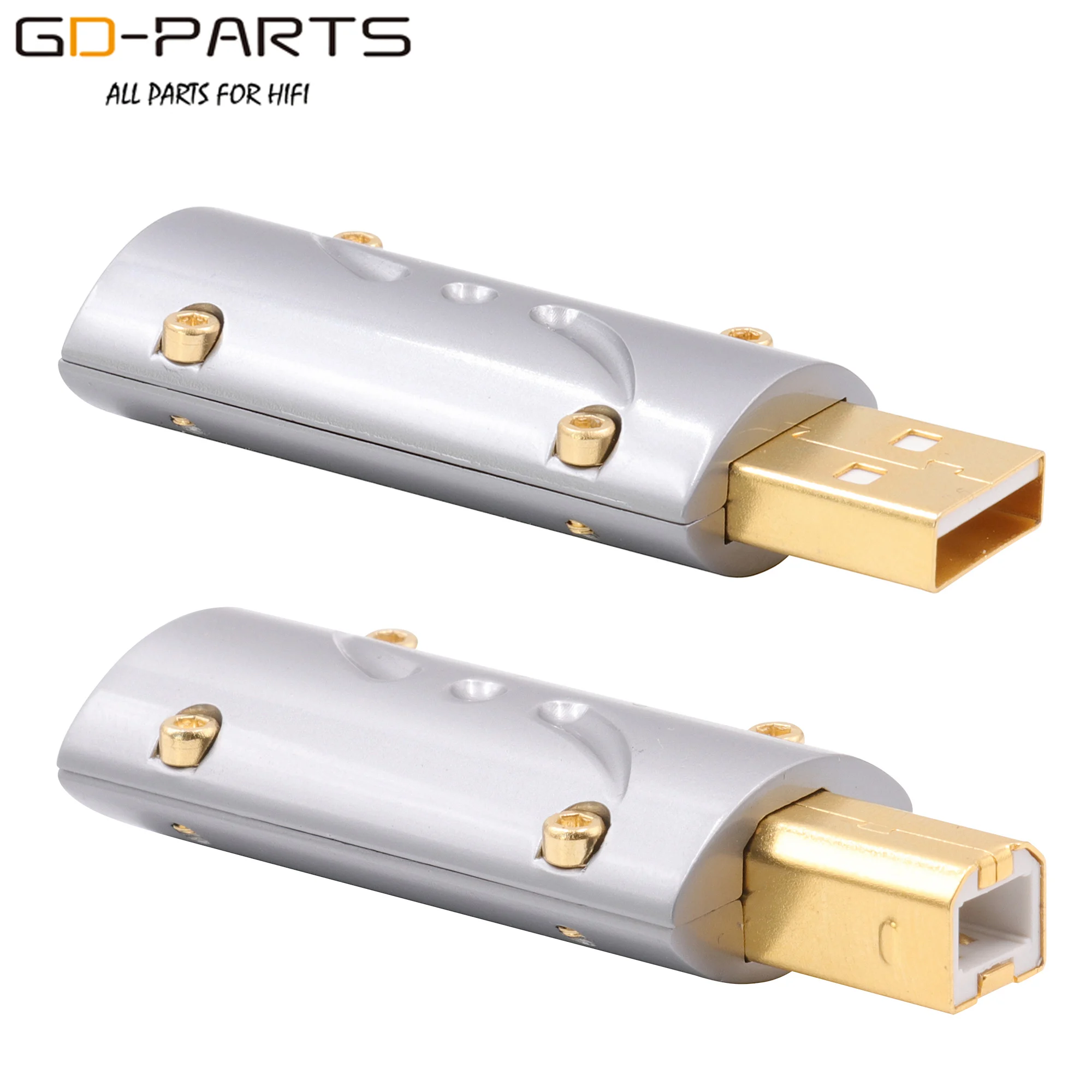 Viborg HI-END USB2.0 USB разъем Type A B HiFi DIY DAC кабель 24K позолоченный бронзовый UA201 UB201 |