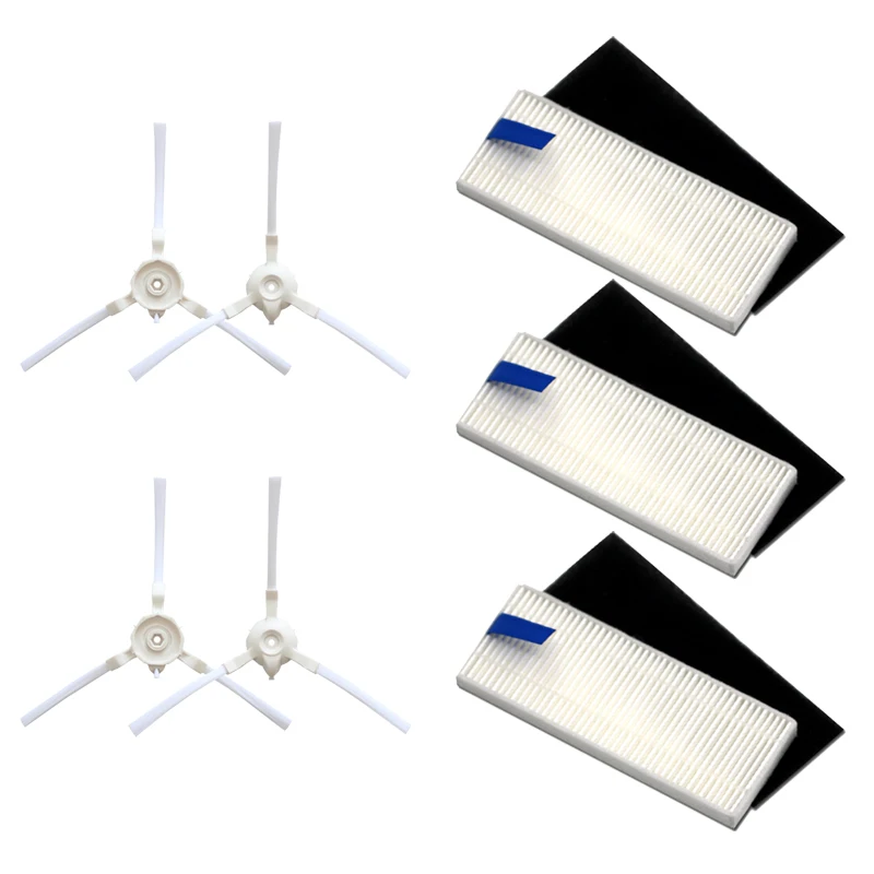 Rolborstel & HEPA-filter Set - Voor Tefal Rowenta X-Plorer 75 RG7687 RR7687WH Robotstofzuigers