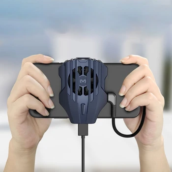

Ultra Quiet Semiconductor Cooling Mobile Controller Extreme Cool Heat Dissipation Gamepad for 65mm to 87mm Wide Mobile Phone
