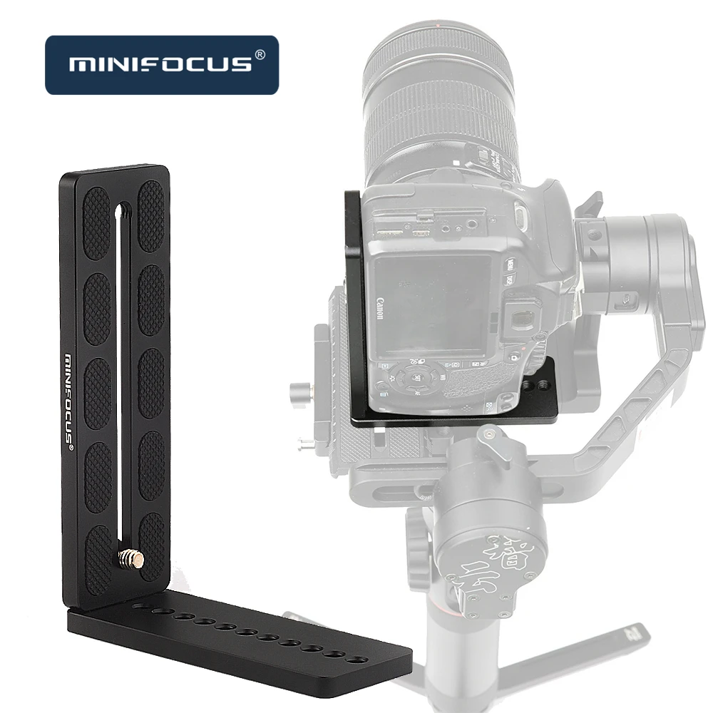 L Shape Bracket Quick Release Plate Vertical Video Shooting Universal Dslr Camera L Bracket For