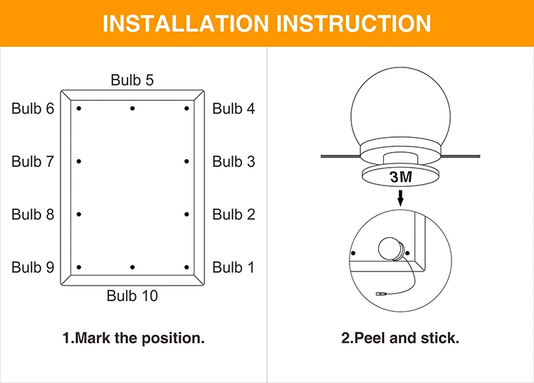 LED Mirror Light - ML-B10_09