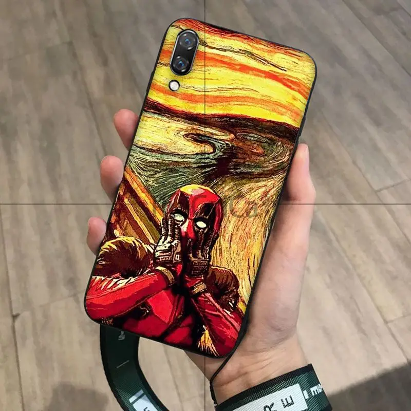 Scream by Munch Funny Arting cat