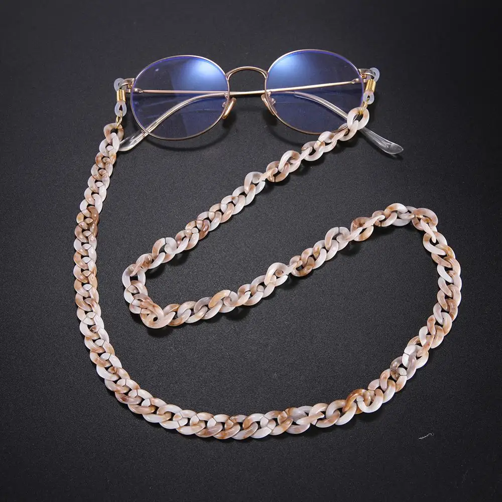 

Skyrim 74CM Anti-slip Glasses Chain Acrylic Sunglasses Lanyard Reading Eyeglasses Cord Holder Neck Strap Rope for Women 2020 New
