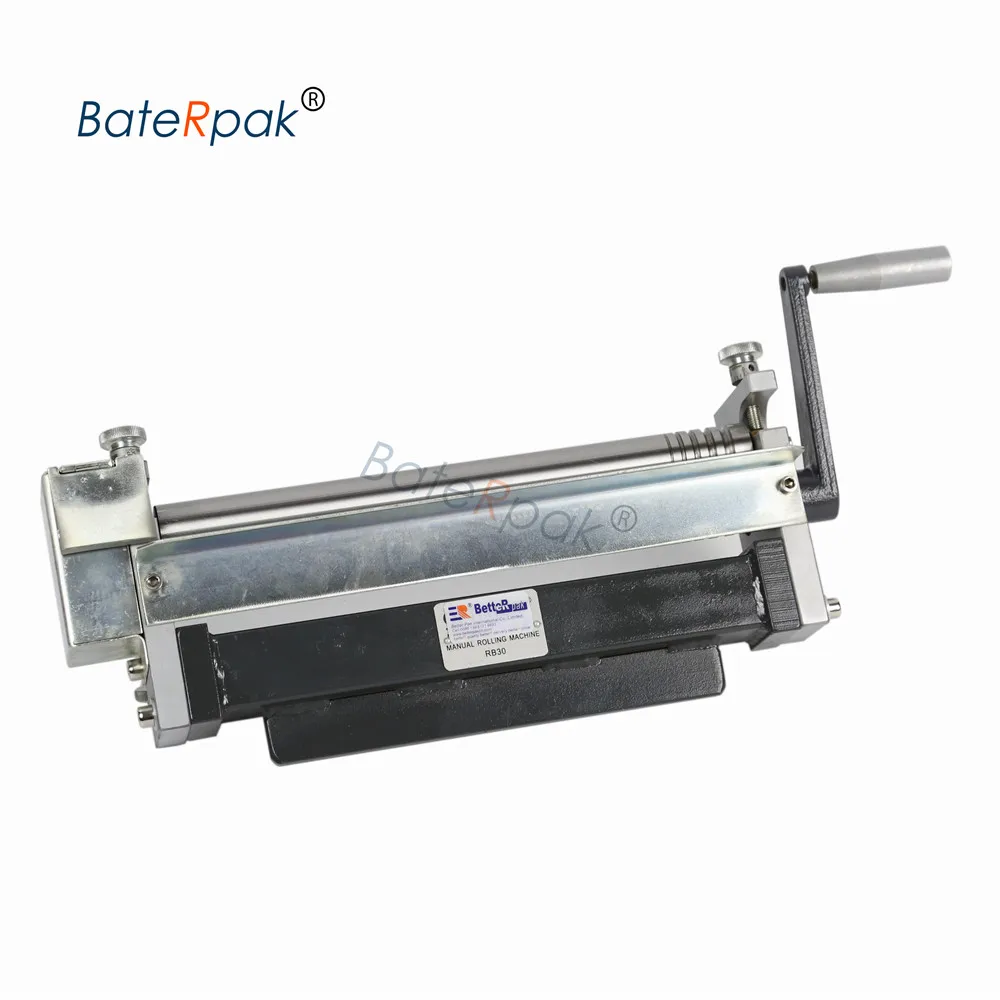 RB30 Manual Steel Plate Rolling machine,BateRpak steel/galvanized/aluminum/sheet Bending Machine(Export Germany Quality)No clamp