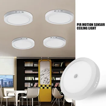 

AC 220V 110V Motion Sensor Led Ceiling Light PIR Motion Sensor +Light Sensor LED Lamps Smart Home For Home Bedroom Hallway