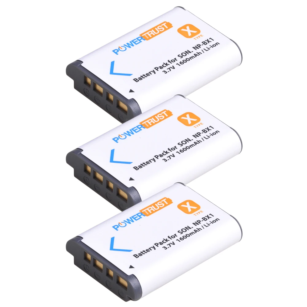 2x1600 мА/ч, NP-BX1 NPBX1 Bateria NP BX1 Батарея+ светодиодный быстрый USB Зарядное устройство для sony комплектующие фотоаппарата sony DSC RX1 RX100 AS100V M3 M2 HX300 HX400 HX50 HX60 - Цвет: 3x Battery