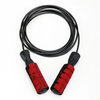 

Jump Rope Skipping Wire Bearing Speed Fitness Jump Skip Rope with Adjustable Bearing