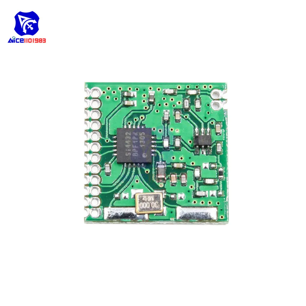 Беспроводной модуль 470 МГц 1000 м SI4432 433 беспроводной связи diymore|wireless module|module 433mhzmodule