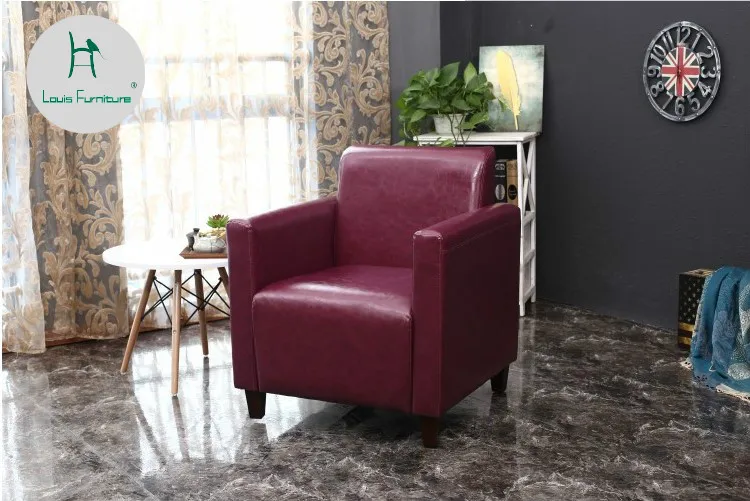 SOLO French style one site sofa modern coffee bar Internet
