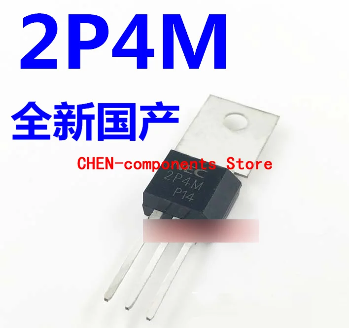 

10pcs New original one-way SCR 2P4M TO-202 package 2A400V