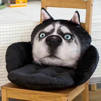 

Fuuny Dog Floor Pillow Cartoon Chair Cushion Lumbar Back Support Thicken Seat Pad Cute Pillow Cat Japanese Style Pillow CC50ZD
