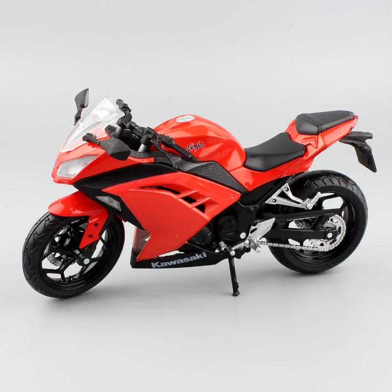 1:12 automax маленький Kawasaki Ninja 300 EX300 ZX3R гоночный мотоцикл игрушечные весы велосипед Diecasts& игрушки автомобили-модельная игрушка миниатюрный ребенок
