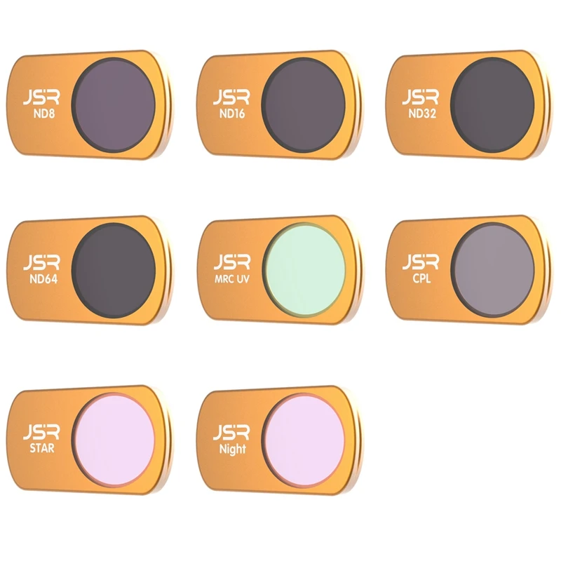 Buy LUZ AMS-Done Filter for DJI Mavic Mini Filters UV/CPL/ND8/16/32/64/Star/Night Circular Neutral Density Set Kit Mavic Mini for DJI Ca 