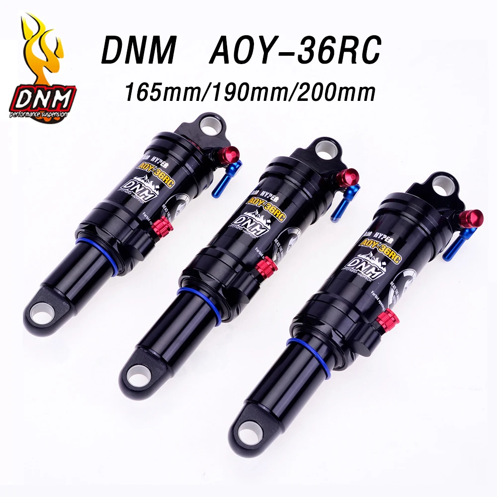 Задний амортизатор DNM AOY 36RC для горного велосипеда mtb 165/190/200 мм XC управление