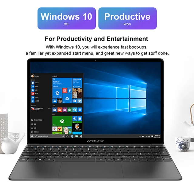 Newest Teclast F15S Windows 10 Laptop 15.6 Inch Notebook 6GB/8GB RAM 128GB ROM Intel Apollo Lake Laptops 1920x1080 FHD Dual Wifi 4
