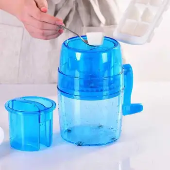 

Manual Household Small Smoothie Machine Mini Shaved Machine Accessories Ice Hand-crushed Machine Breaker Ice Ice Kitchen Y2S3