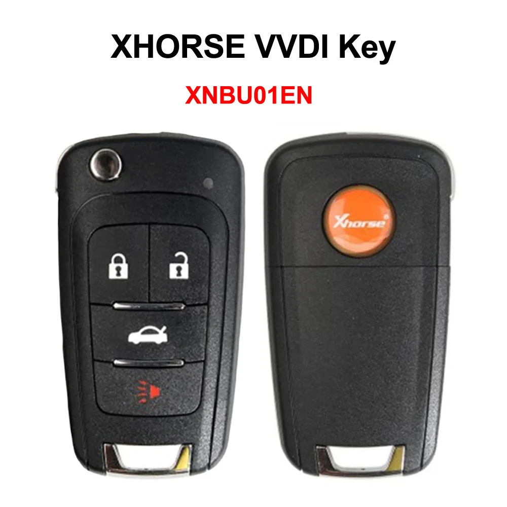 

XHORSE XNBU01EN Universal Remote Control Key VVDI Remote Key for GM Type Flip Type Wireless for VVDI Key Tool