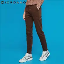 Giordano мужские повседневные вельветовые брюки, выполнены в нескольких цветовых вариантах