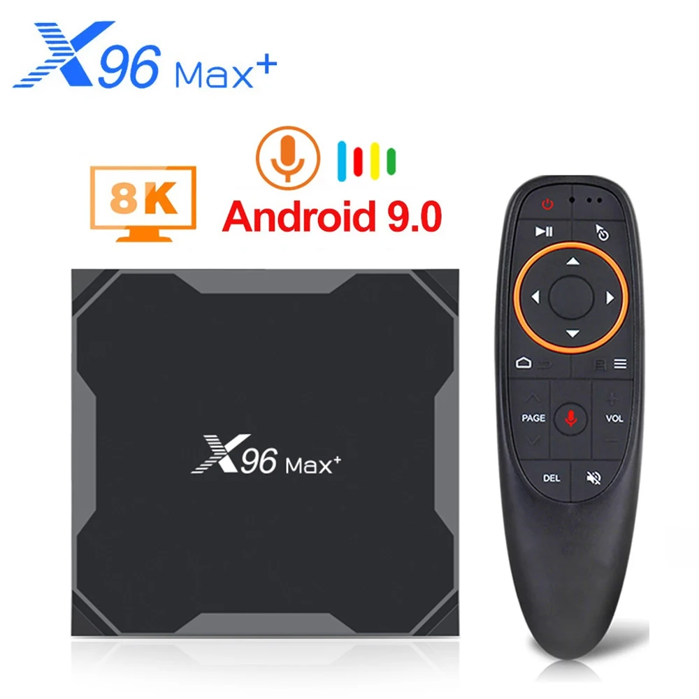 X96 MAX Plus 4GB 64GB 32GB Smart TV Box Android 9.0 Amlogic S905X3 Quad Core Wifi 4K X96Max Plus Set top box 1000M