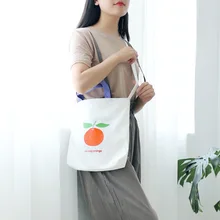 Оригинальная Холщовая Сумка в Корейском стиле; женская сумка на плечо; сумка из чистого хлопка в художественном стиле; сумка из парусины; Customiz