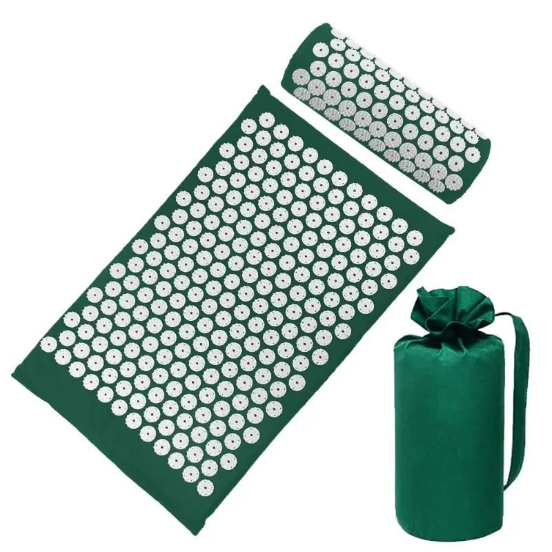 Acupressure Massage Mat with Pillow set to body Relaxation to Release Stress and Tension 45 Acupressure Massage Mat with Pillow set to body Relaxation to Release Stress and Tension 50