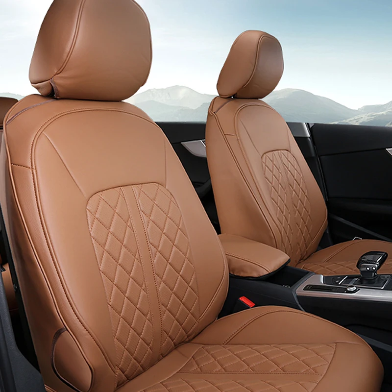 Для Audi A4 A5 S4 S5 B9 чехол для сиденья автомобиля Передняя Задняя льняная подушка дышащий протектор коврик авто аксессуары