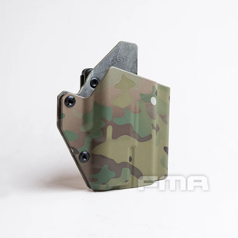 FMA G17S с SF легкий Подшипник кобура пистолет короткая куртка для G17& Inforce APLC свет страйкбол тактическое оборудование 1327 - Цвет: MultiCam