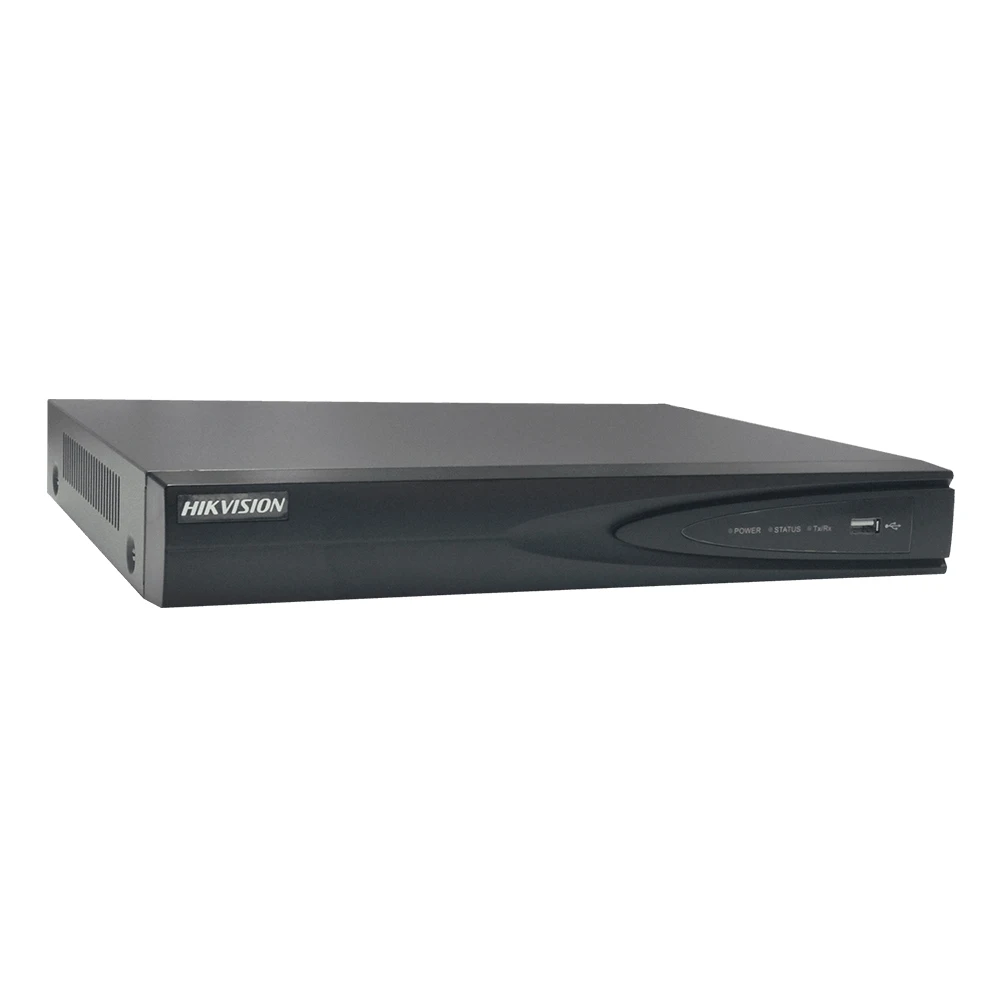 Камера видеонаблюдения Hikvision 4 канальная PoE NVR 4/4 P канала встроенный разъем Play 4K с