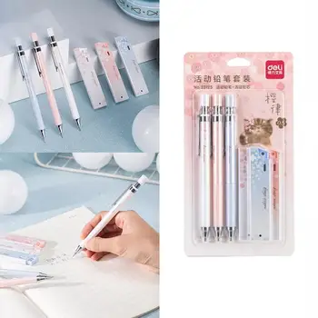 

0.5mm Lovely Fresh Cherry Mechanical Pencil Set For Students Supplies Supply Pencil Automatic Papeleria Office School H8B1
