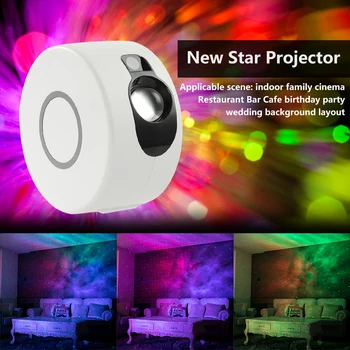 

LED Star Night Light 7 Colors Starry Sky Laser Projection Remote Lamp Decor