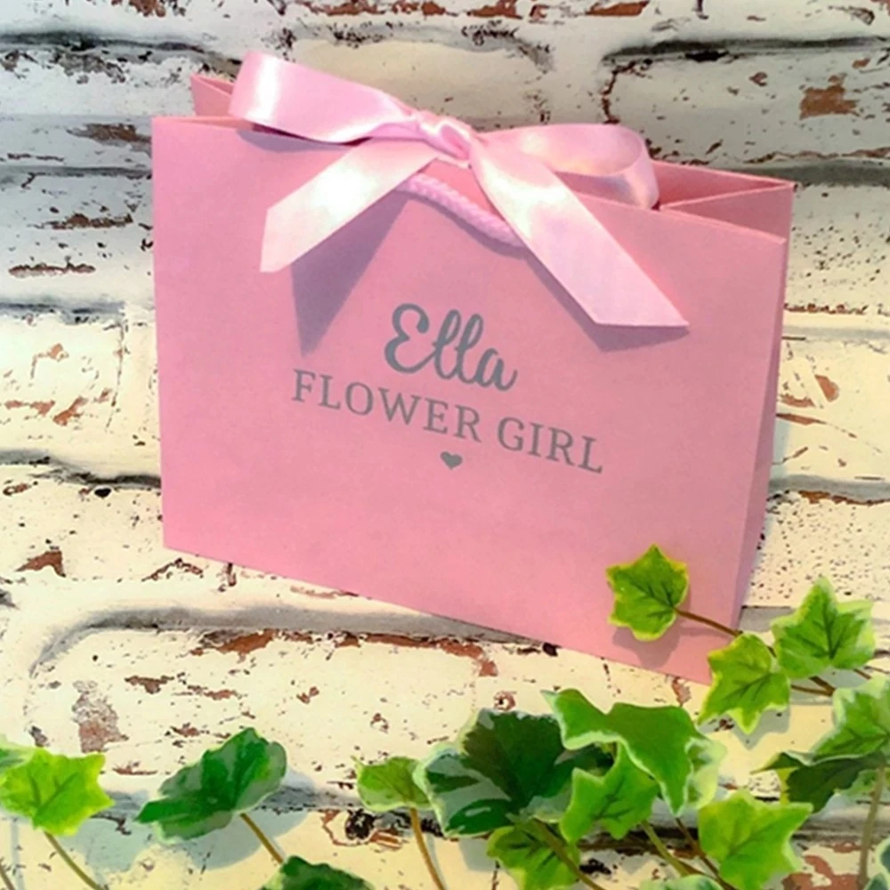 flower girl bags wedding