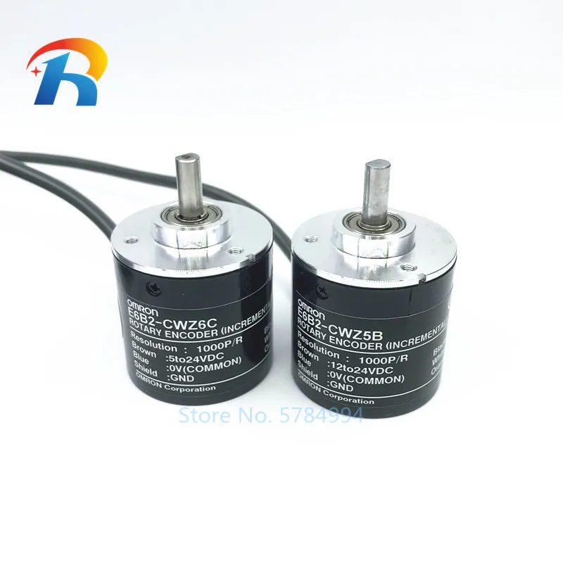 100% новый E6B2 OMRON энкодер CWZ5B DC12V 24V CWZ6C DC5V 1200P/R открытый коллектор PNP/NPN