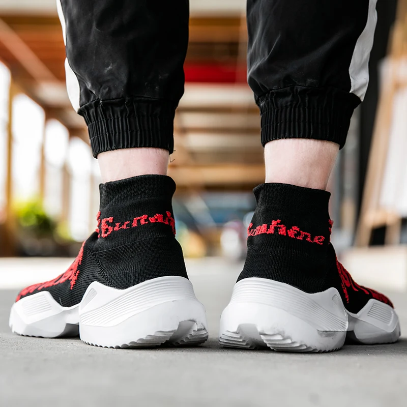 Новинка, мужская повседневная обувь для бега в стиле хип-хоп, Zapatos De Hombre, сетчатая ткань, легкие кроссовки для ночного клуба