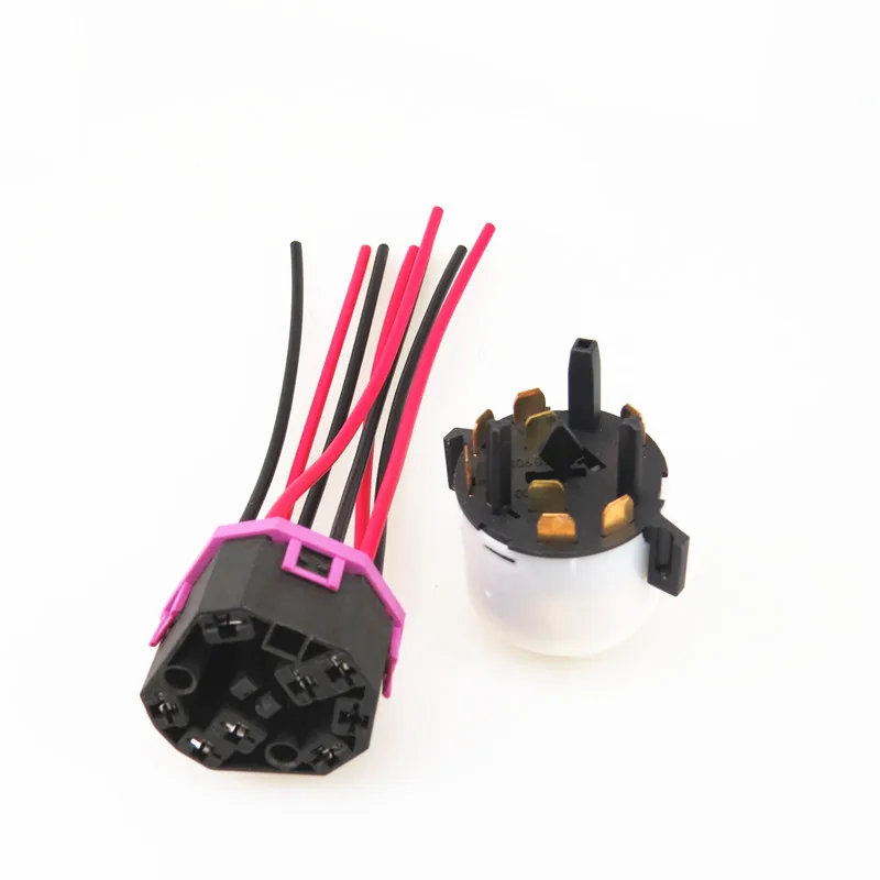 

AZQFZ Ignition Switch + Cable Harness Connector For VW Jetta MK4 Bora Sharan Fox Euro A6 A4 A3 Seat Leon Ibiza Octavia 4B0905849