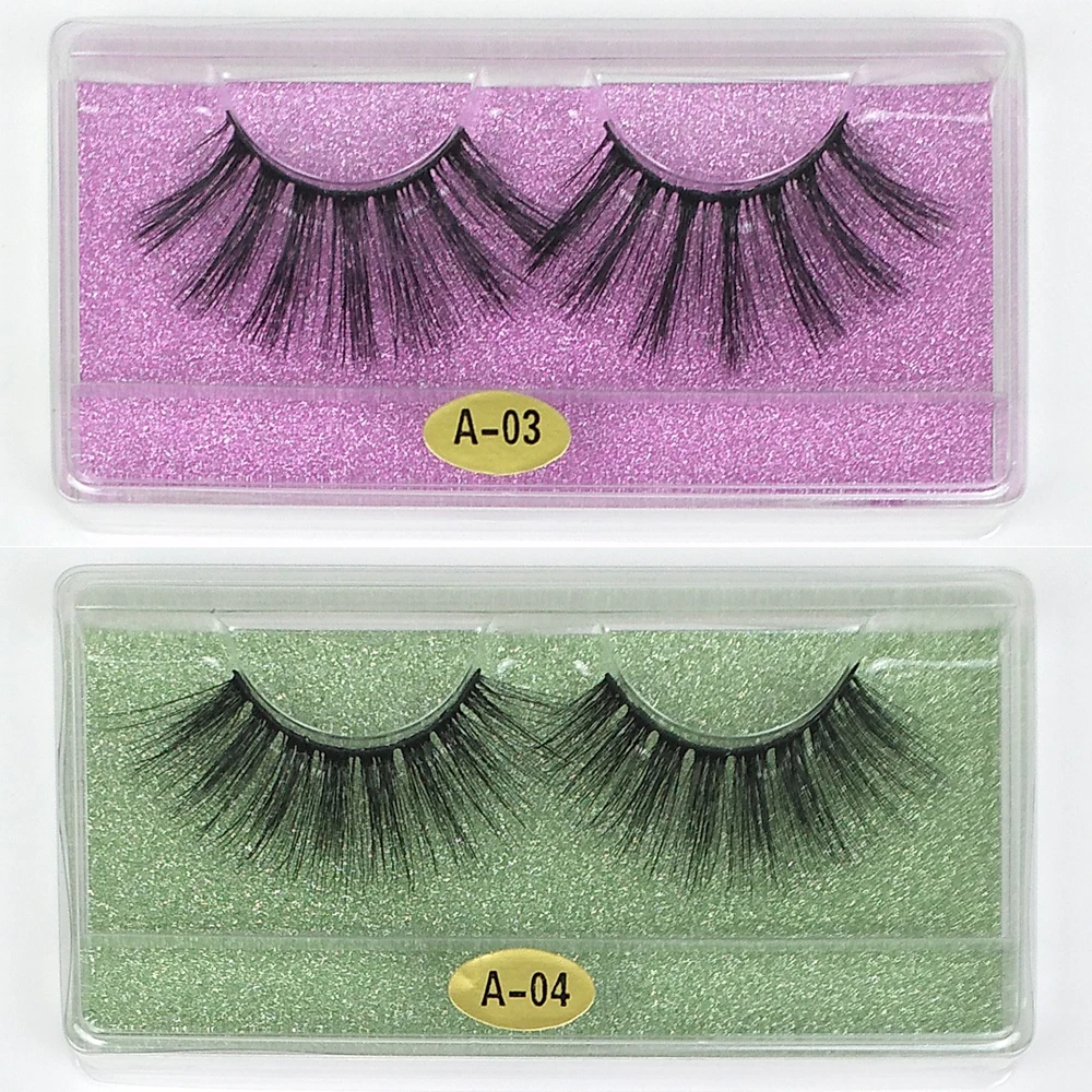 Wholesale 25mm Lashes 100/300/500 Pairs False Eyelashes Thick Strip Mink Lashes Makeup Dramatic Long Mink Eyelashes In Bulk