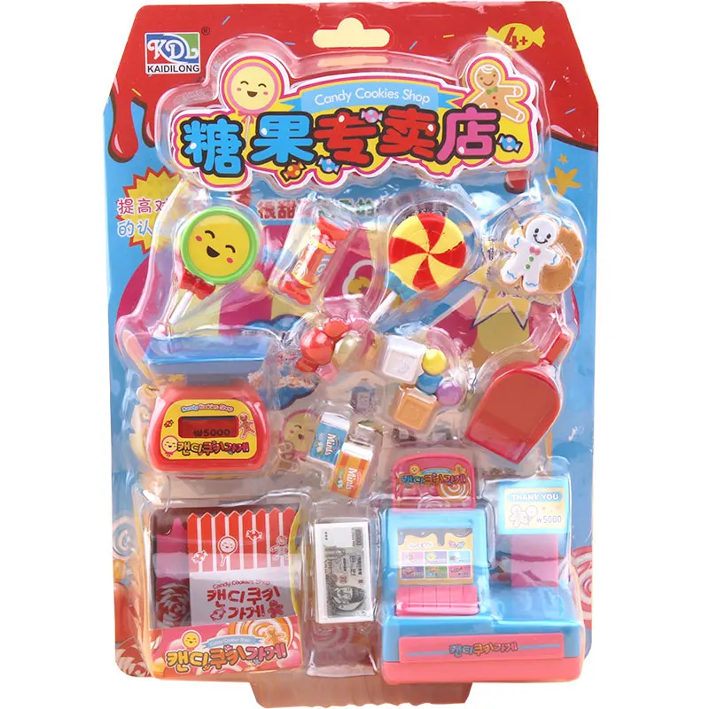 Магазины мороженого собака Pet Shop Детская модель мини игровой домик игрушечный пончик доход