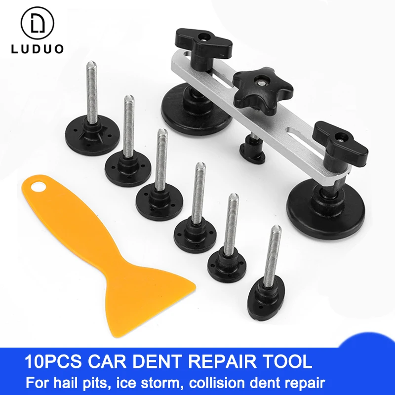 

Car Dent Repair Tools Puller Paintless Furniture Body Hail Damage Fix Bridge Pulling Instrument Adhesive Glue Tabs Removal Kits