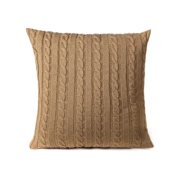 

Fashion Acrylic Pillow Case Luxury Square Floor Bedroom Decorative Pillowcases Solid Color Cafe Sofa Creation Cushion Cover