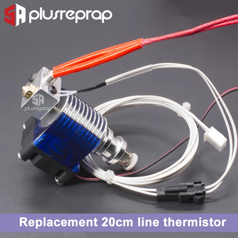 V6 J head 24 В цельнометаллический Hotend Wade или Bowden экструдер нагреватель вентиляторная