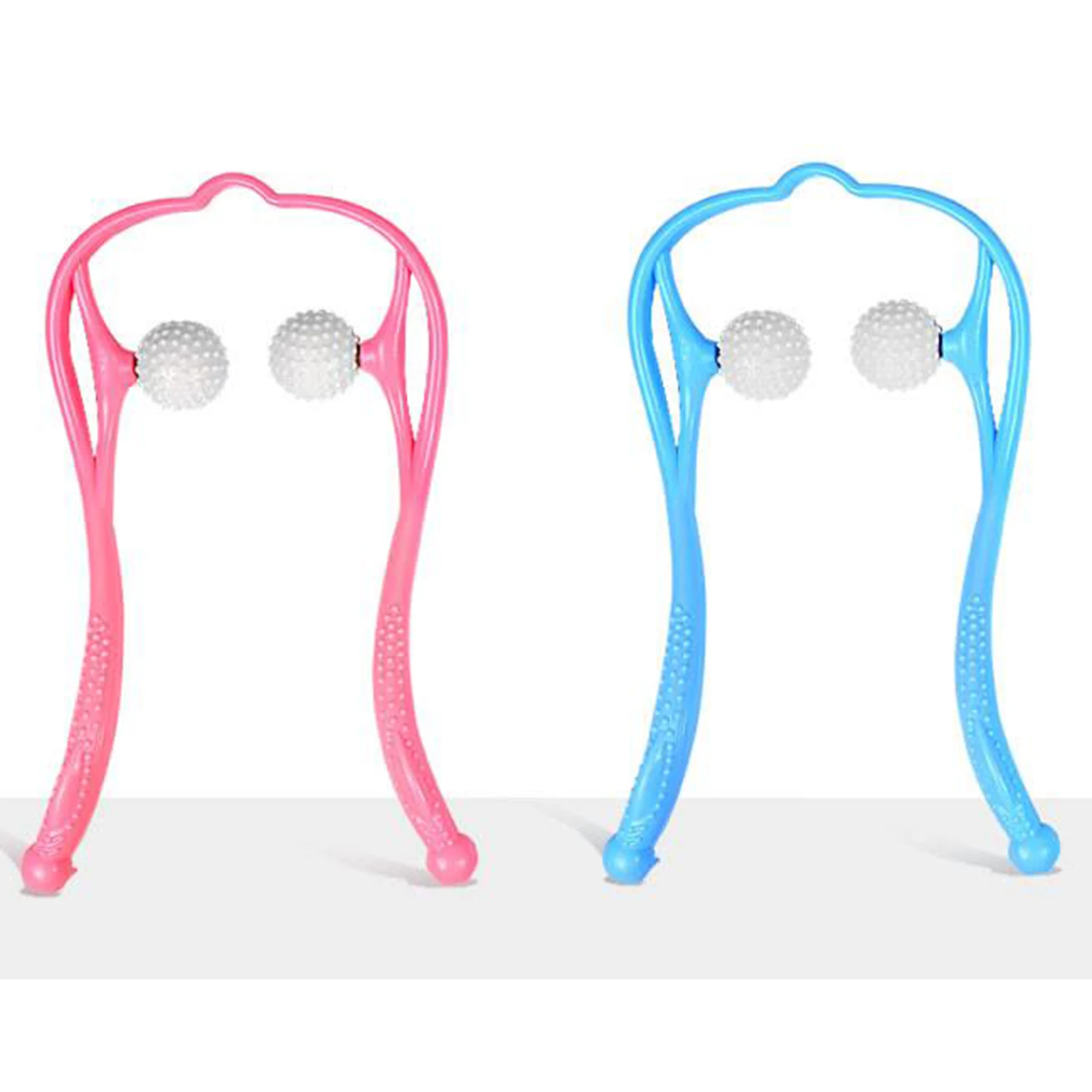 Manual Neck Shoulder Body Soreness Relief Massager Roller Ball Stick Wand