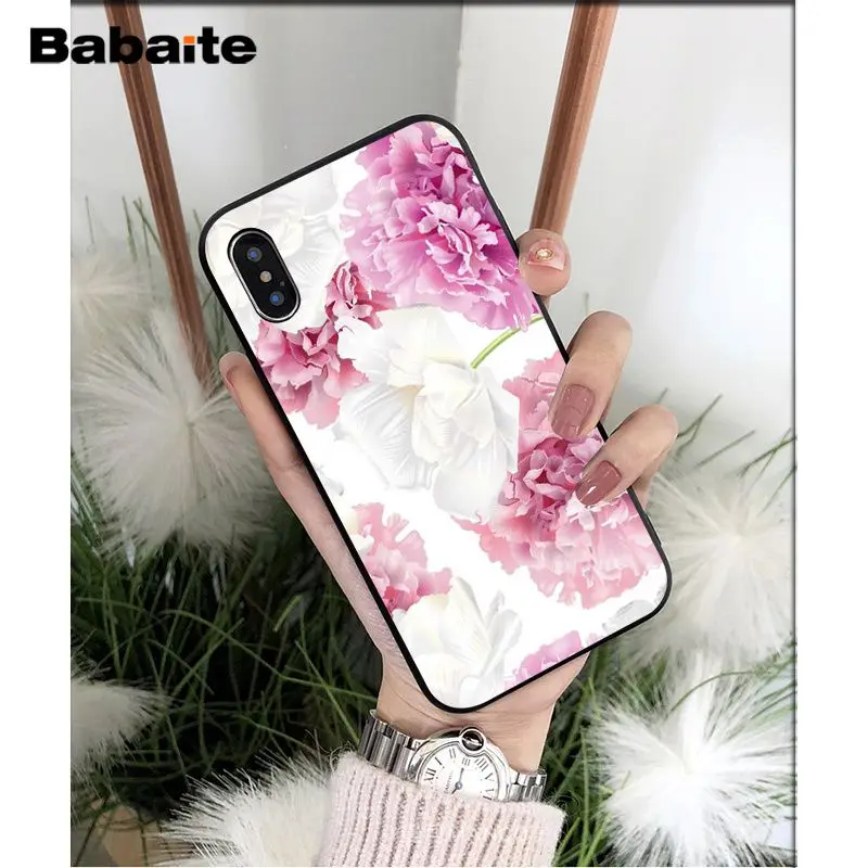 Kawaii Japanese anime pink flowers