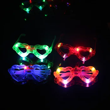 

Flashing Led Glasses Luminous Light Up Gift Glowing Headband new years eve party supplies navidad Eye-catching Party Eyewear Toy