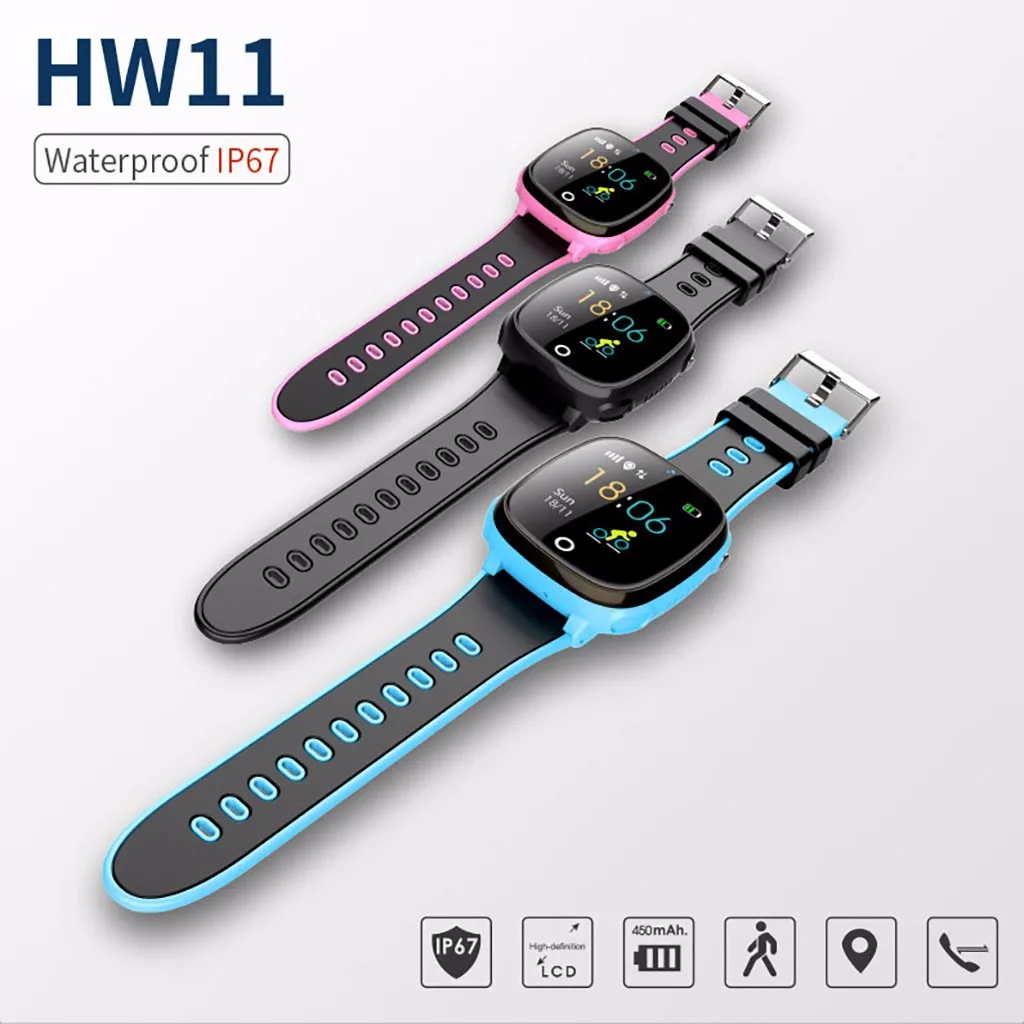 

Kids Smart Watch Bracelet SOS Voice GPS Camera 2G Wristband Waterproof Student 2 Million Pixels For iOS For Android #20