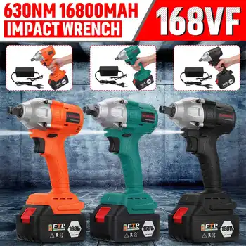 

Doersupp 630N.m 500W Cordless Brushless Impact Wrench Cordless Electric Impact Wrench Drill Screwdriver with 16800mAh Battery