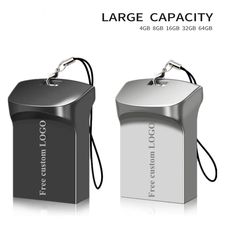 

USB Flash Drive Pen Drive 64GB 32GB Micro Usb 2.0 Pendrive Gift Key U Disk 16GB 8GB 4GB Memory Stick 128GB Flash Disk