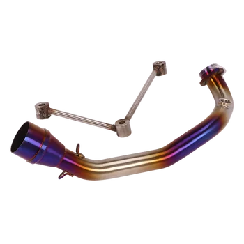 Escape Motorcycle Exhaust Mid Link Tube Middle Pipe Stainless Steel Exhaust System For Yamaha BWS 125 All Years