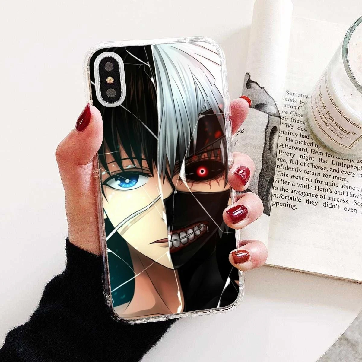For Huawei G7 G8 P7 P8 P9 P10 P P30 Lite Mini Pro P Smart 17 18 19 Soft Bag Case Tokyo Ghoul Anime Kaneki Ken Phone Case Covers Aliexpress