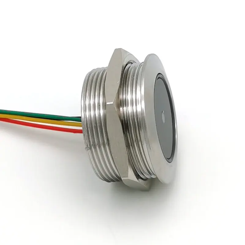 Barcode Scanner GM60 UART Stainless Steel Enclosure Controlled Ring Indicator